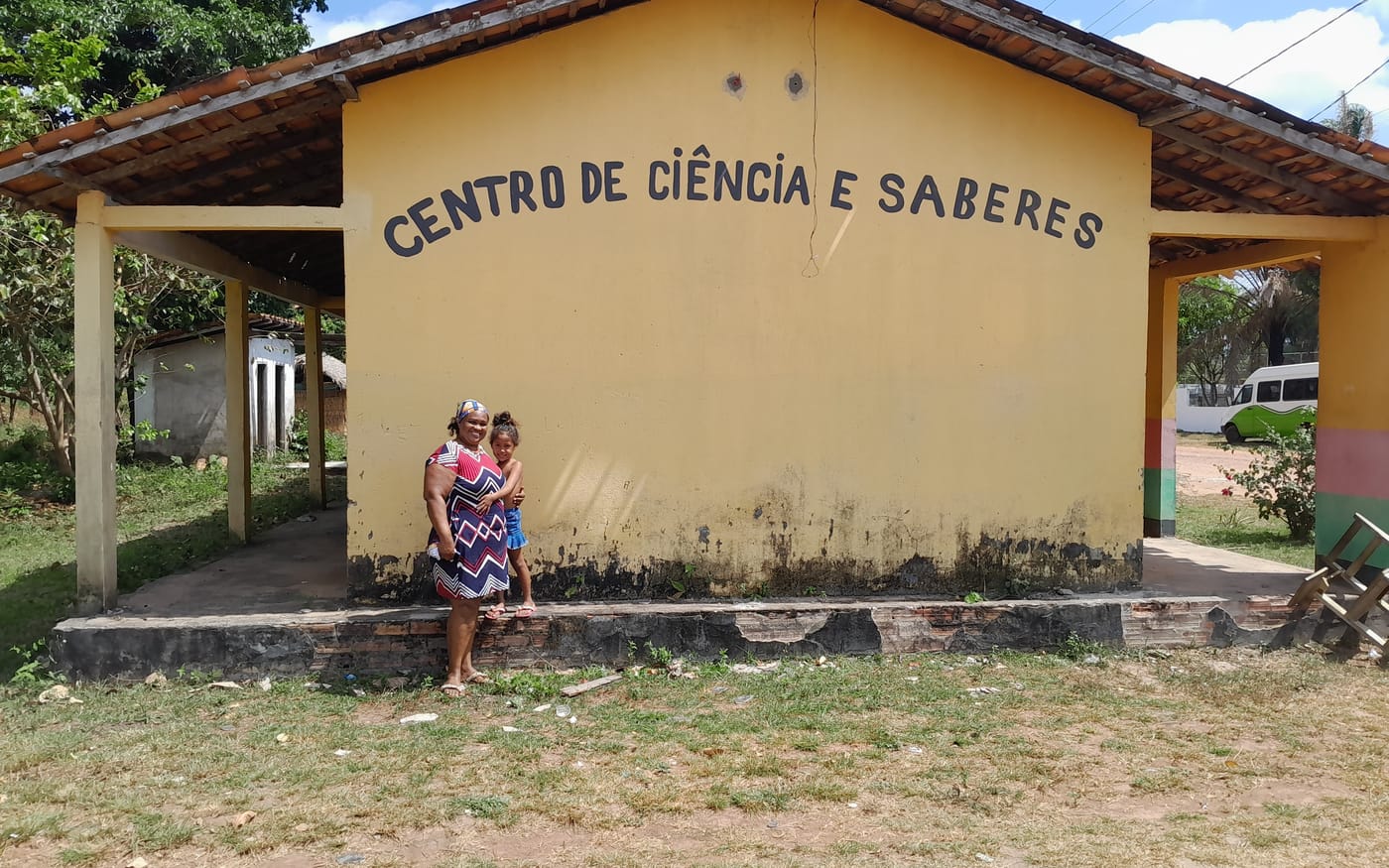 O Centro de Ciência e Saberes Quilombola, no Quilombo do Pau Furado